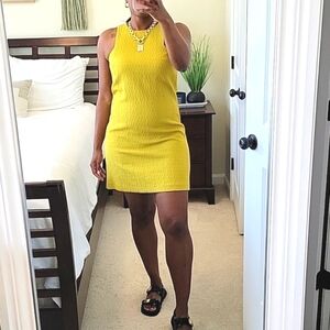 Mustard Yellow Dress_US Women's size 8